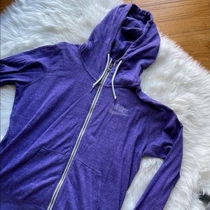 Nike Purple Zip Up